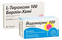 Препарати при захворюваннях щитовидної залози