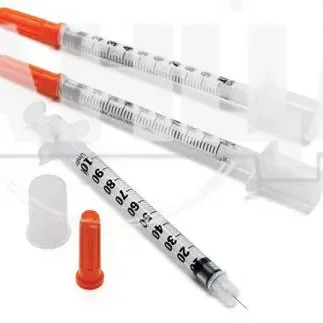 Шприц инъекционный инсулиновый BD Micro-fine plus 1 мл U-40 с иглой 30G (0,3 мм х 8 мм) №1