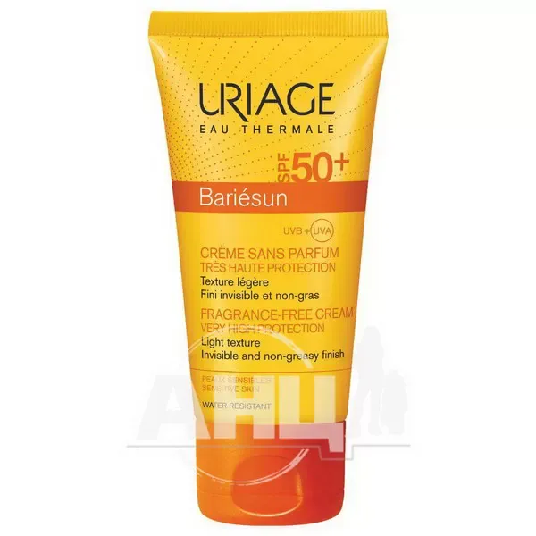 Солнцезащитный крем Uriage Bariesun SPF 50+ без ароматизаторов 50 мл