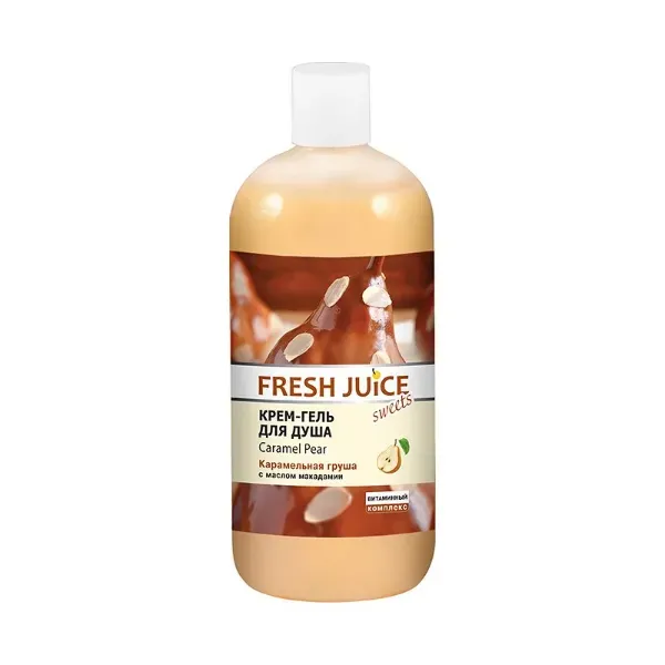 Крем-гель для душу Fresh Juice Caramel Pear 500 мл