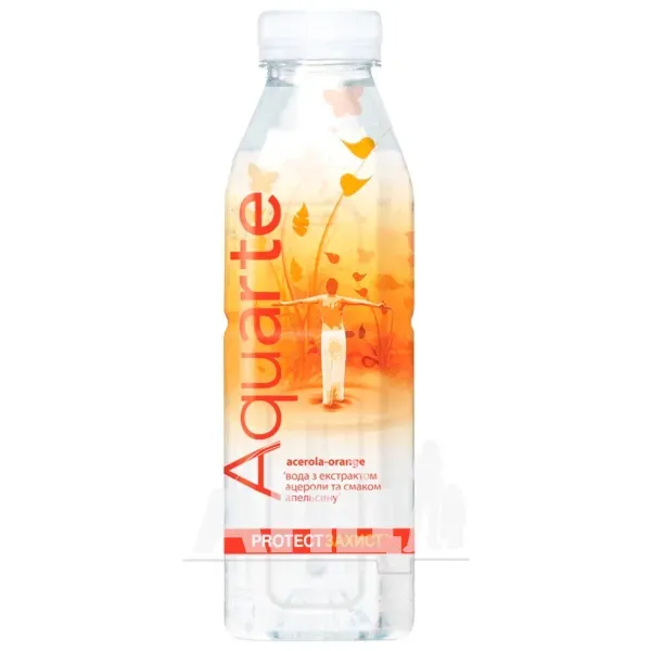 Вода Aquarte Protect ацерола апельсин 0,5 л