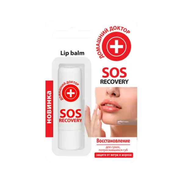 Бальзам для губ Домашний доктор SOS-recovery 3,6 г