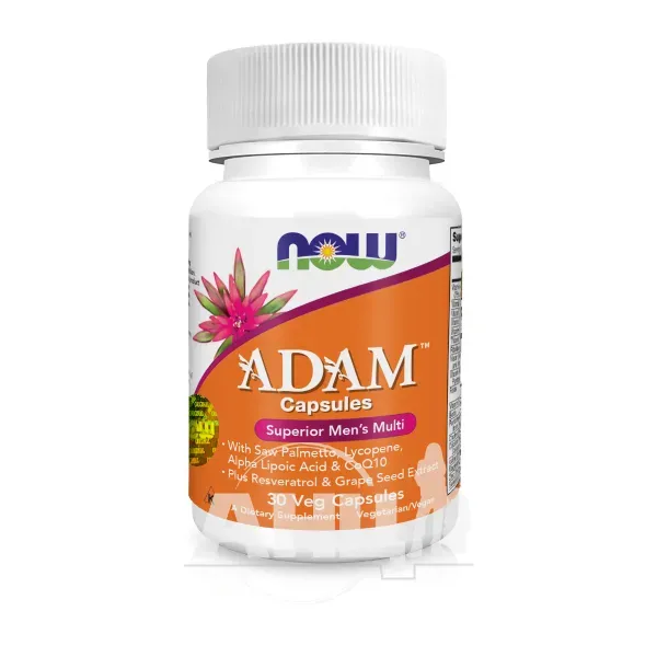Мультивітаміни для чоловіків Now Foods ADAM капсули №30