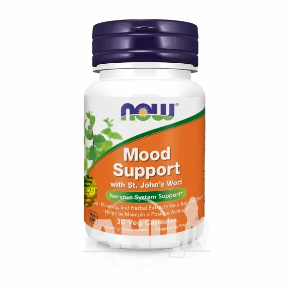 Комплекс для поддержки нервной системы NOW Mood Support капсулы №30