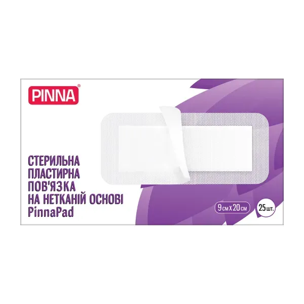 Пластир пов'язка Pinna 9x20 см