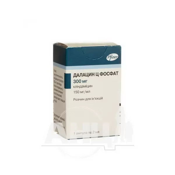 Далацин Ц фосфат раствор для инъекций 150 мг/мл ампула 2 мл №1