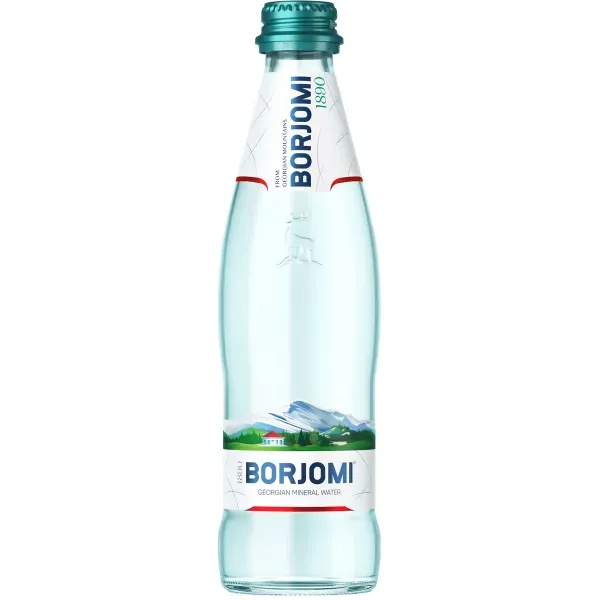 Мінеральна вода Боржомі 0,33 л