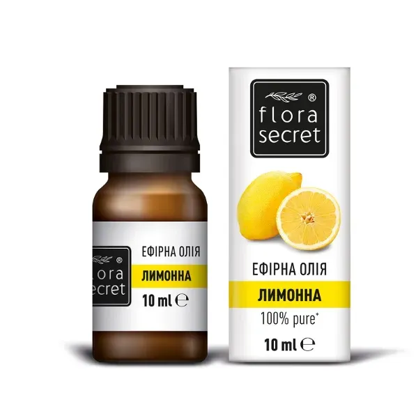 Ефірна олія Flora Secret лимонна 10 мл