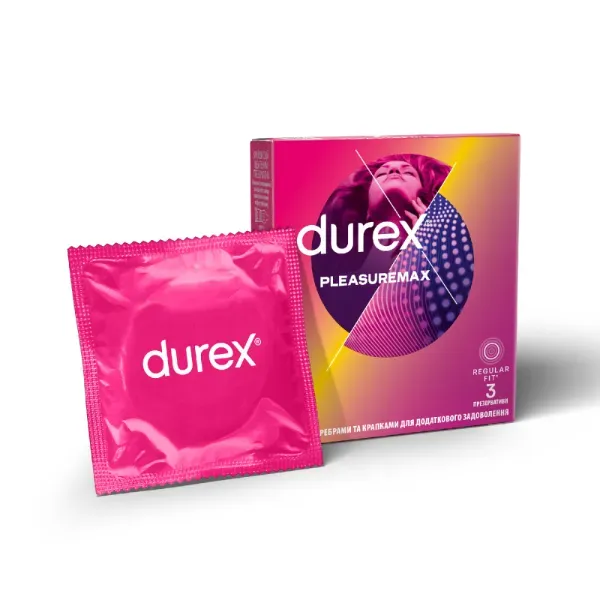 Презервативи Durex pleasuremax №3