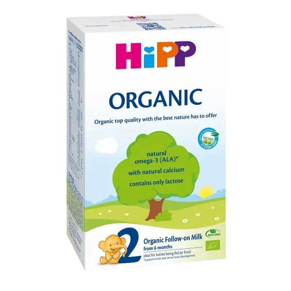 Дитяча суха молочна суміш HiPP Organic 2 300 г