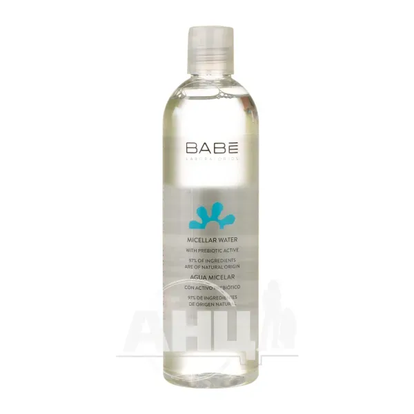 Міцелярна вода BABE Laboratorios для будь-якого типу шкіри 400 мл