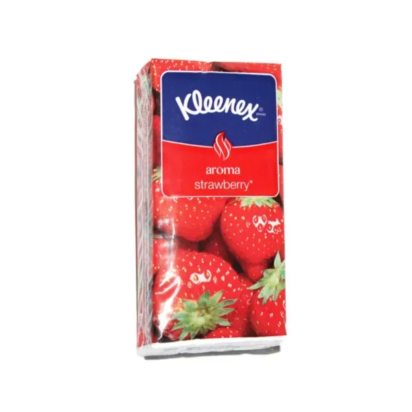 Хустинки косметичні Kleenex strawberry №10