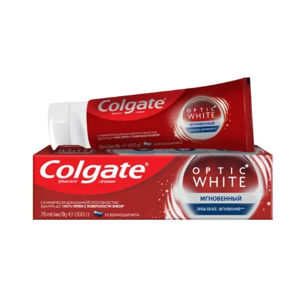 Зубна паста Colgate Optic White 75 мл