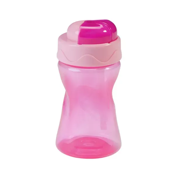Чашка с трубочкой Baby-Nova 34120-1 розовая 300 мл