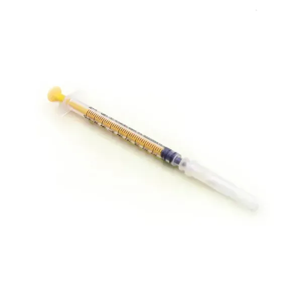 Шприц інсуліновий Alexpharm трикомпонентний 1 мл U-100 Luer Slip зі знімною голкою 27G (0,4 х 13 мм) №1