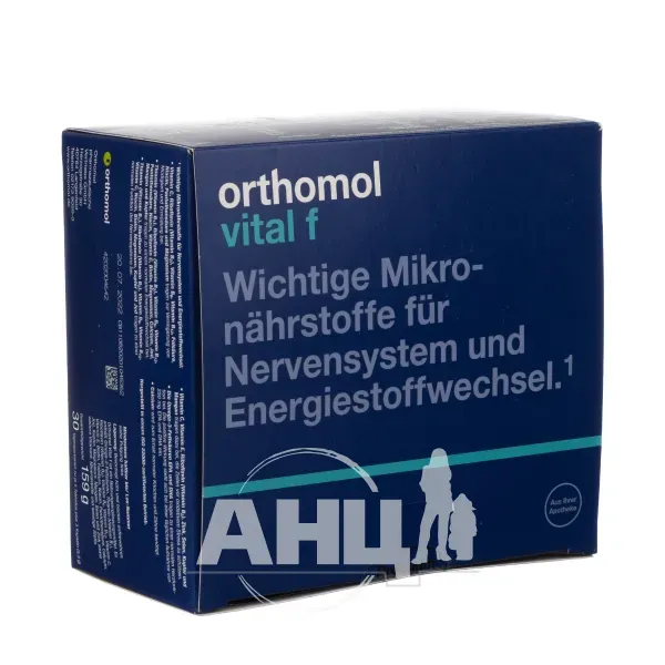 Витаминный комплекс Orthomol vital f для женщин в капсулах №30
