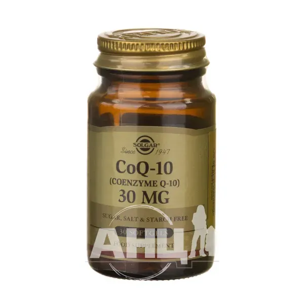Solgar Коэнзим Q-10 капсулы 30 мг №30