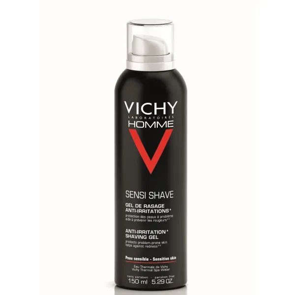 Гель-крем для гоління Vichy Homme для чутливої шкіри 150 мл