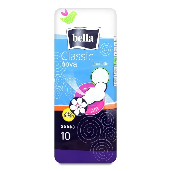 Прокладки гігієнічні Bella Nova Deo Fresh Drai №10