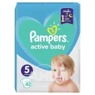 Підгузки дитячі Pampers Active Baby Junior 5 №42