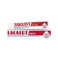 Зубна паста Lacalut Aktiv 75 мл + зубна нитка Lacalut