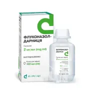 Флуконазол-Дарница раствор для инфузий 2 мг/мл флакон 100 мл №1