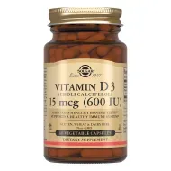 Solgar Витамин D3 600 МЕ капсулы №60
