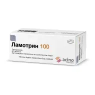 Ламотрин 100 таблетки 100 мг блистер №60