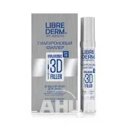 Гиалуроновый 3D филлер дневной крем для лица SPF 15 Librederm 30 мл