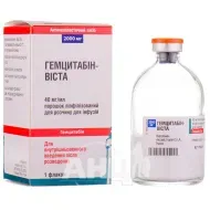 Гемцитабін-Віста порошок ліофілізований порошок для розчину для інфузій 2000 мг флакон №1