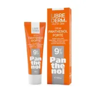 Крем Пантенол форте 9 % Librederm для особливого зволоження, регенерації, пом'якшення і захисту шкіри 30 мл
