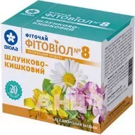 Фиточай Фитовиол №8 фильтр-пакет 1,5 г желудочно-кишечный №20