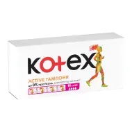 Тампони жіночі гігієнічні Kotex Active Super №16