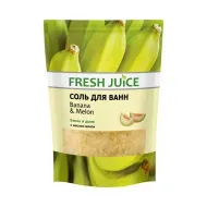 Соль для ванн Fresh Juice Banana & Melon дой-пак 500 г