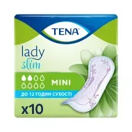 Прокладки урологічні для жінок Tena Lady Slim Mini №10