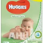 Вологі серветки Huggies natural care алое №224
