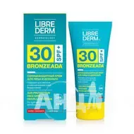 Сонцезахисний крем для обличчя та декольте Librederm Bronzeada SPF 30 50 мл