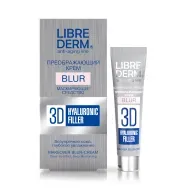 Преображающий 3D Гиалуроновый филлер крем-Blur Librederm для выравнивания кожи и устранения мелких дефектов 15 мл