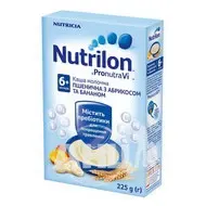 Молочна каша Nutrilon пшенична з абрикосом і бананом 225 г