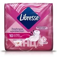 Гігієнічні прокладки Libresse Ultra Normal Soft №10