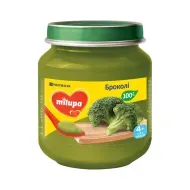 Пюре детское овощное брокколи Milupa с 4 месяцев 125 г