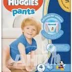 Підгузки-трусики Huggies Pants 4 для хлопчиків (9-14кг) №52