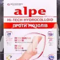 Пластир медичний Alpe Хай-Тек гідроколоїдний від водянок 7,0 х4,2 №6
