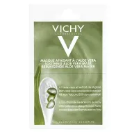 Успокаивающая маска Vichy с алоэ для кожи лица склонной к сухости и стянутости 2 х 6 мл