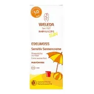 Солнцезащитный крем Weleda Edelweiss для чувствительной кожи SPF 50 50 мл