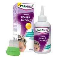 Шампунь для волос Параникс противопедикулёзный флакон 200 мл с гребешком