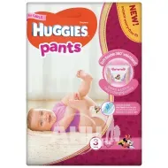 Подгузники-трусики Huggies Pants 3 Mega для девочек (6-11кг) №58