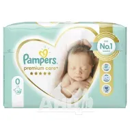 Підгузки Pampers Premium Care Newborn 0 0-3 кг №30