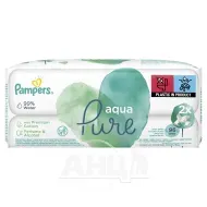 Влажные салфетки Pampers Aqua Pure №2x48