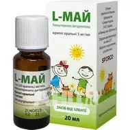 L-май краплі оральні 5 мг/мл 20 мл